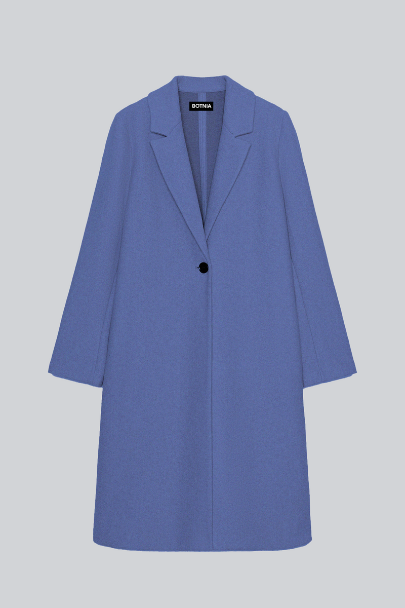 Very Peri - Wool Blend Long Coat