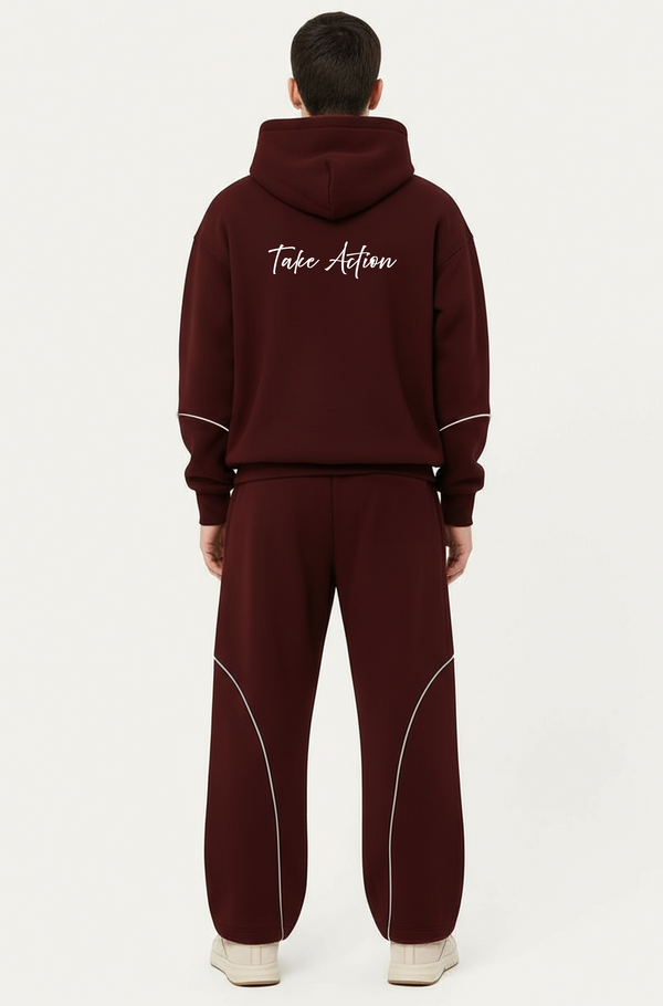 Ultimate Hoodie Co-Ord Set : Wild Berry