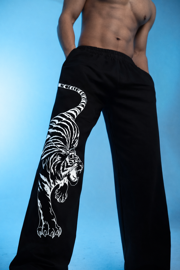 Tiger Rage - Straight Fit Baggy Pants