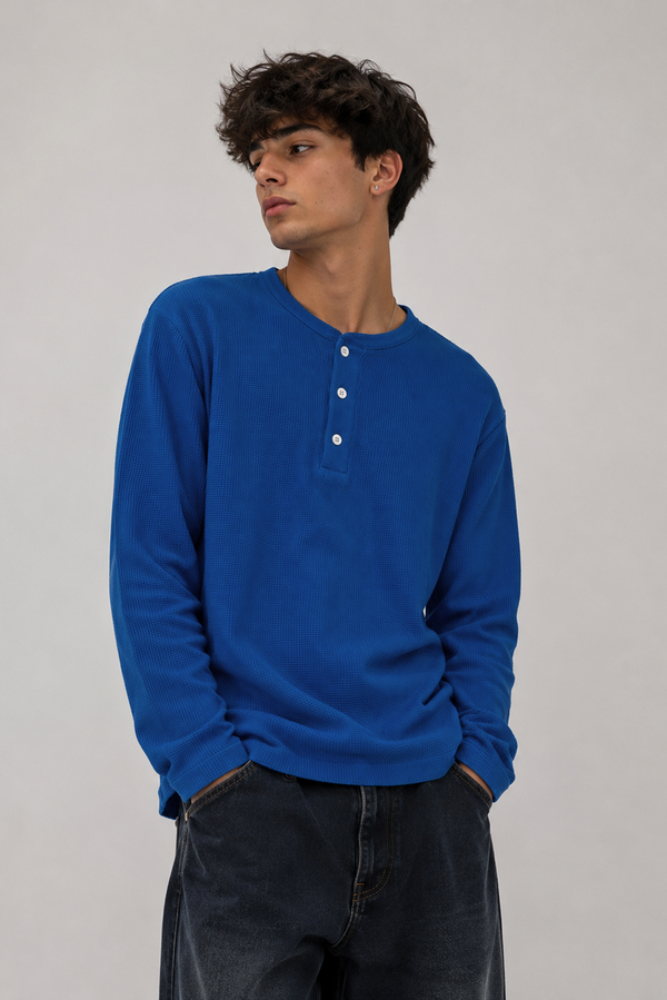 Henley Waffle - Blue Prosecco