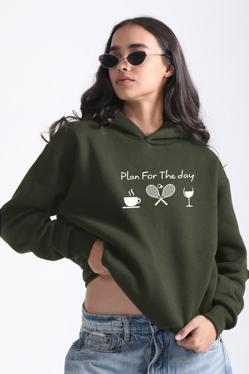 Plan For The Day - Oversized Hoodie