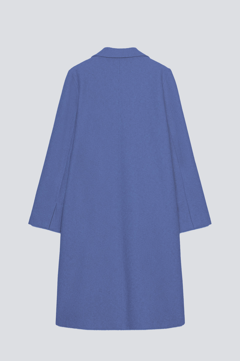 Very Peri - Wool Blend Long Coat