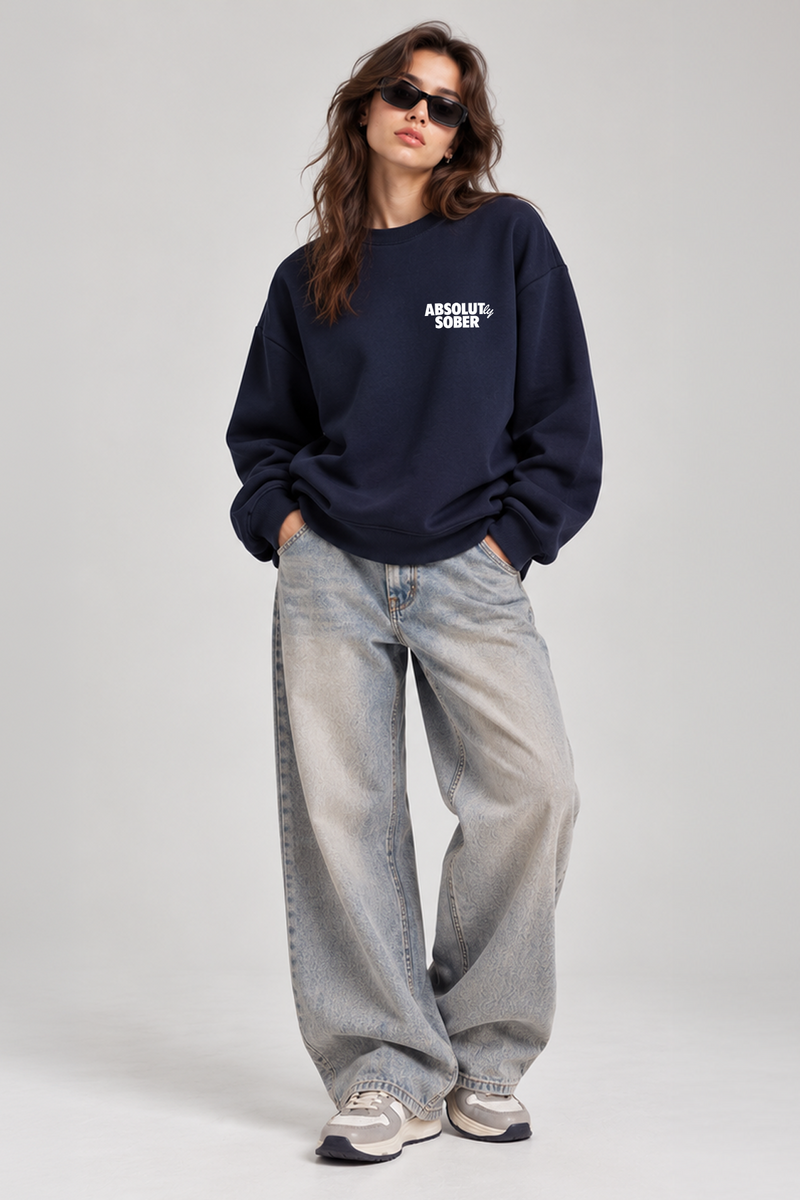 Absolutly Sober - Oversized Sweatshirt