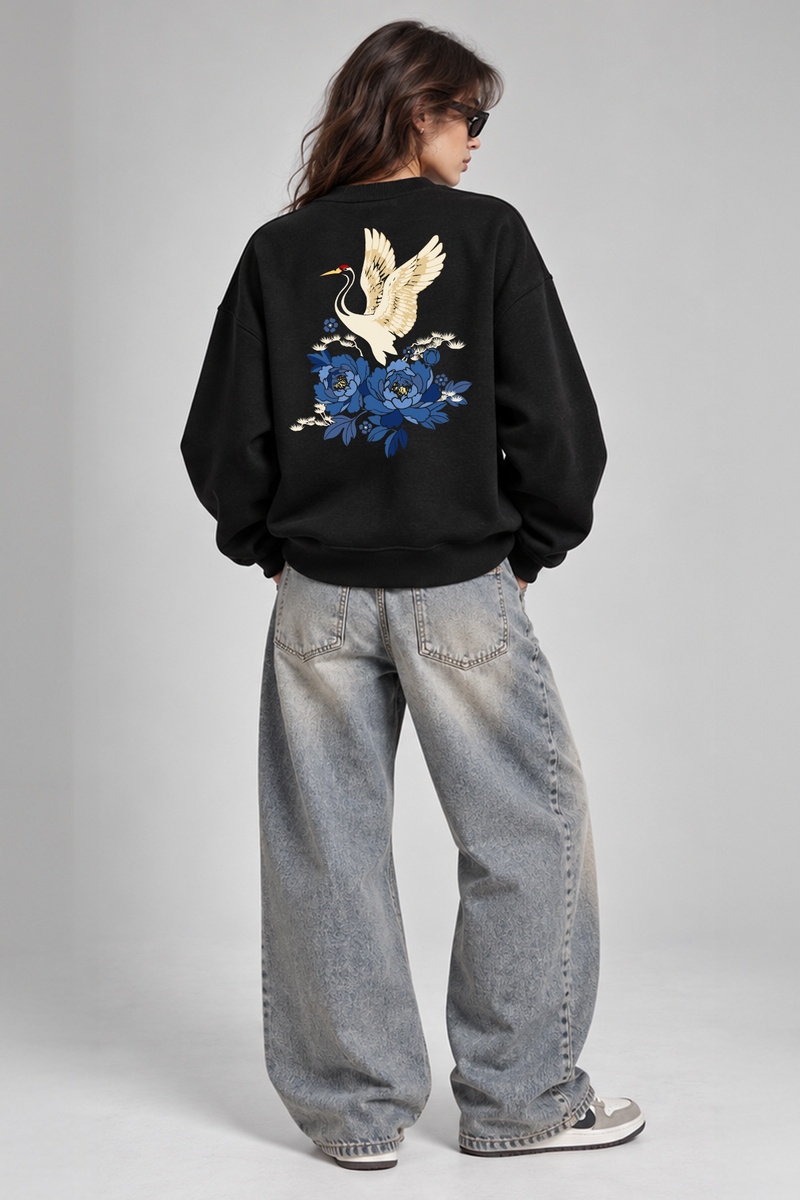 Silent Wings - Oversized Sweatshirt