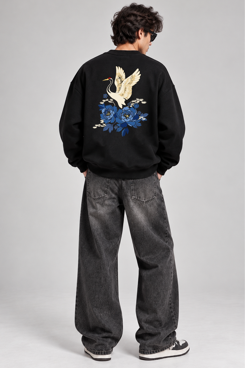 Silent Wings - Oversized Sweatshirt