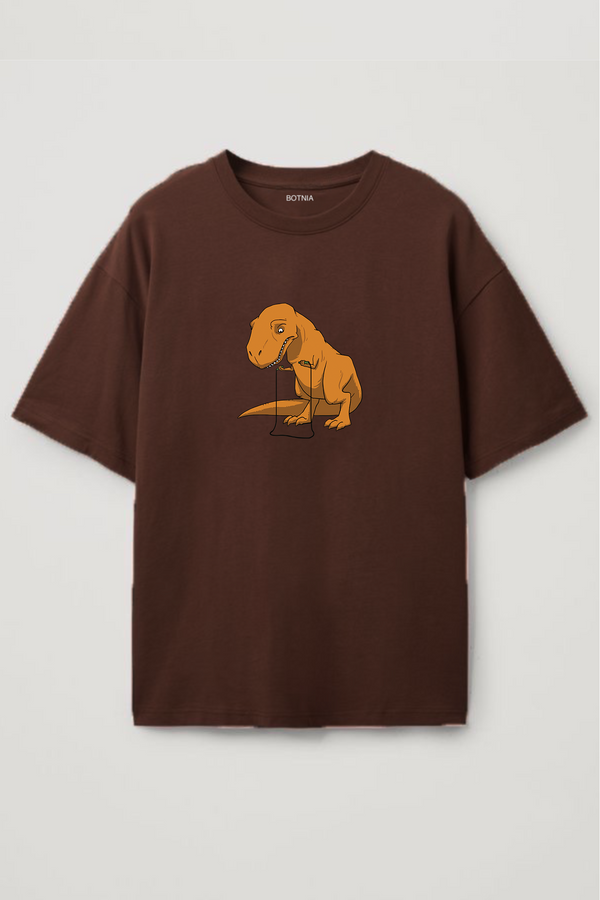 Skipping Dinno - Oversized T-Shirt
