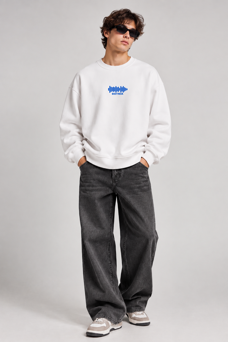 Music is my only drug - Oversized Sweatshirt