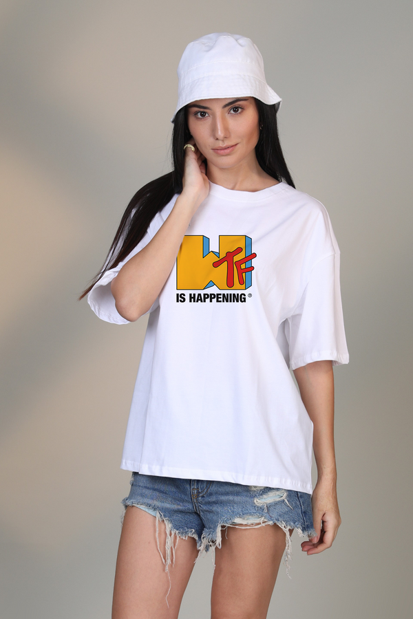 Wtf is happening - Oversized T-Shirt