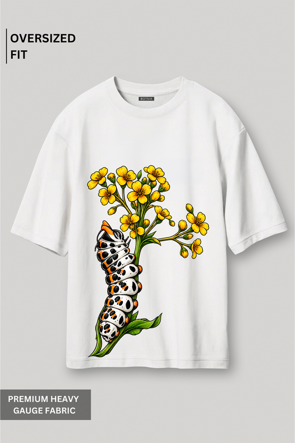 Blooming Caterpillar - Oversized t-shirt