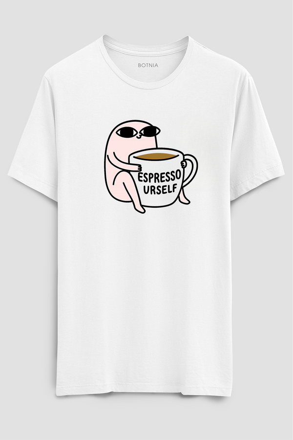 Espresso urself - Half sleeve t-Shirt