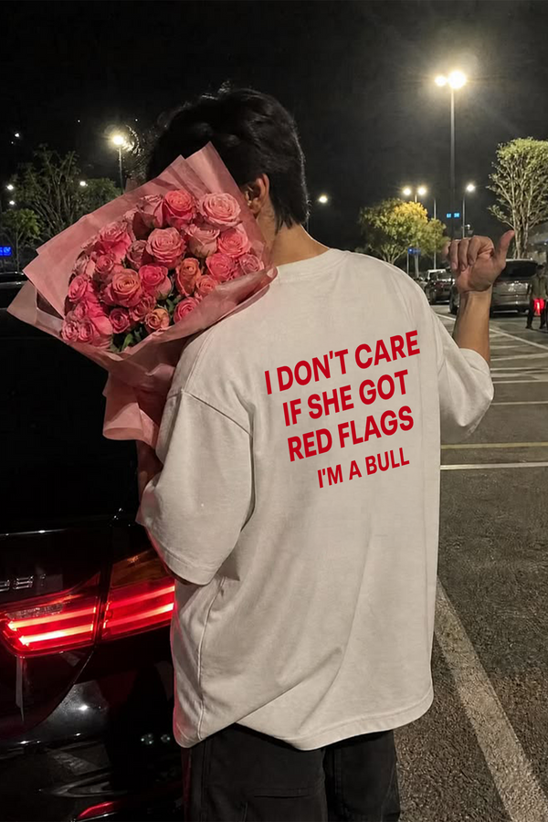 I Don't Care - Oversized T-Shirt