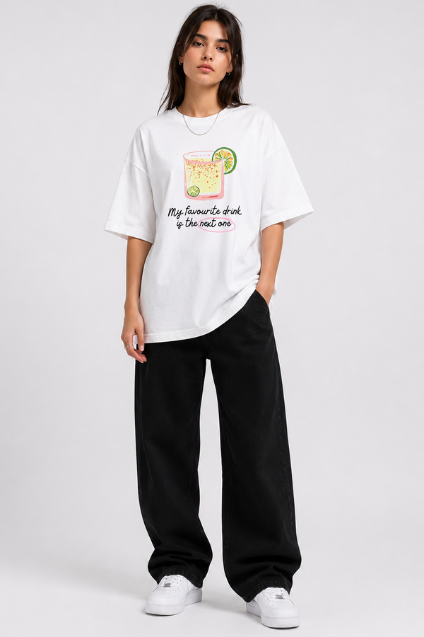My favourite Drink - Oversized T-Shirt