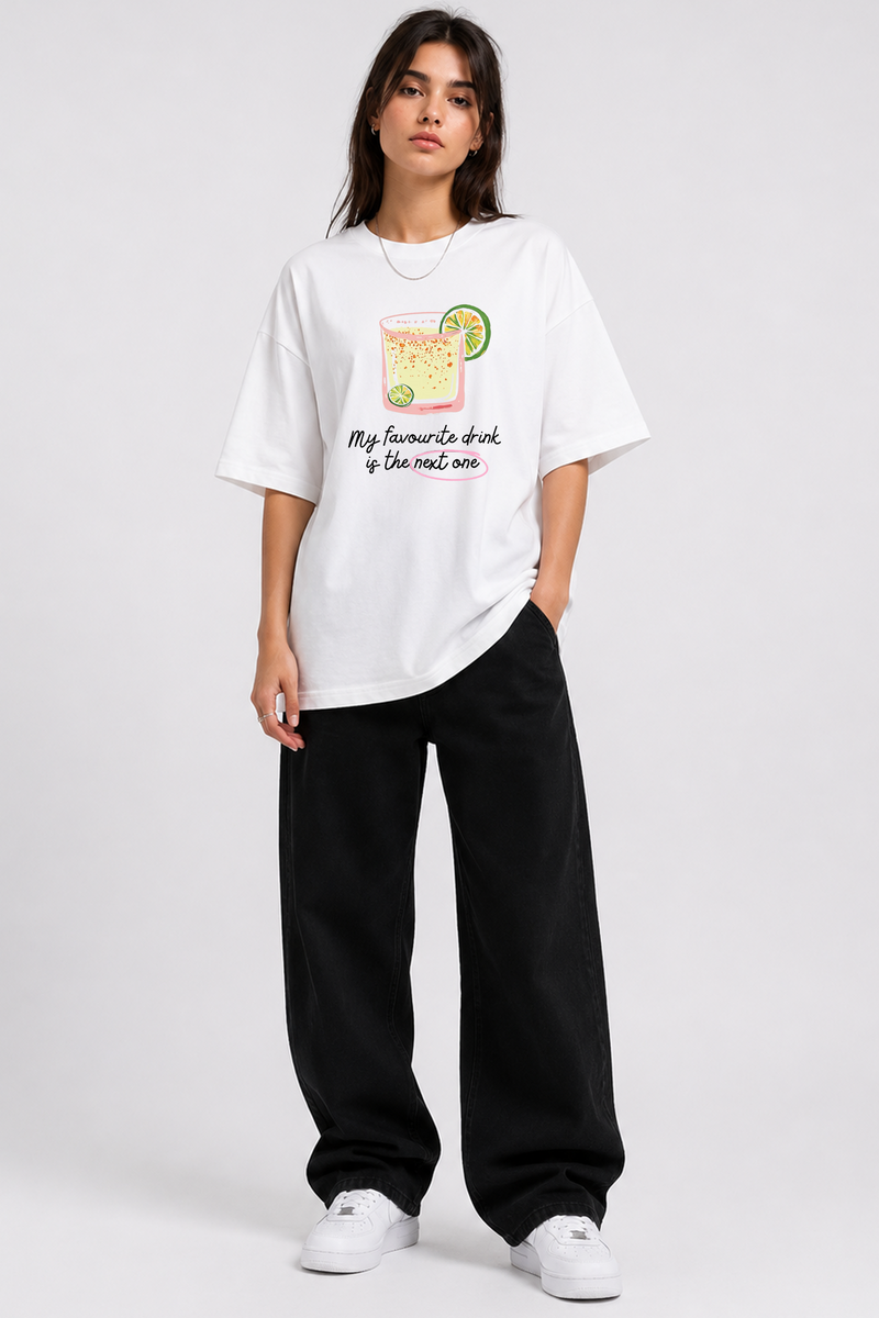 My favourite Drink - Oversized T-Shirt