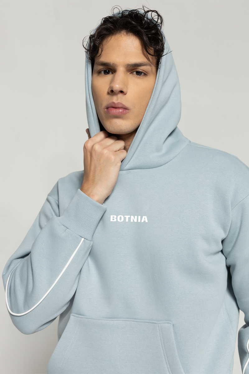 Jade - Oversized Hoodie - Alice Blue