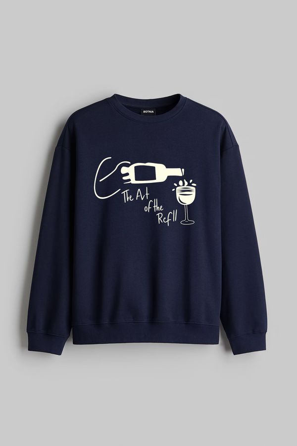 The Art Of The Refll - Oversized Sweatshirt