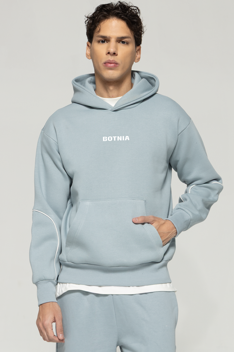 Jade - Oversized Hoodie - Alice Blue