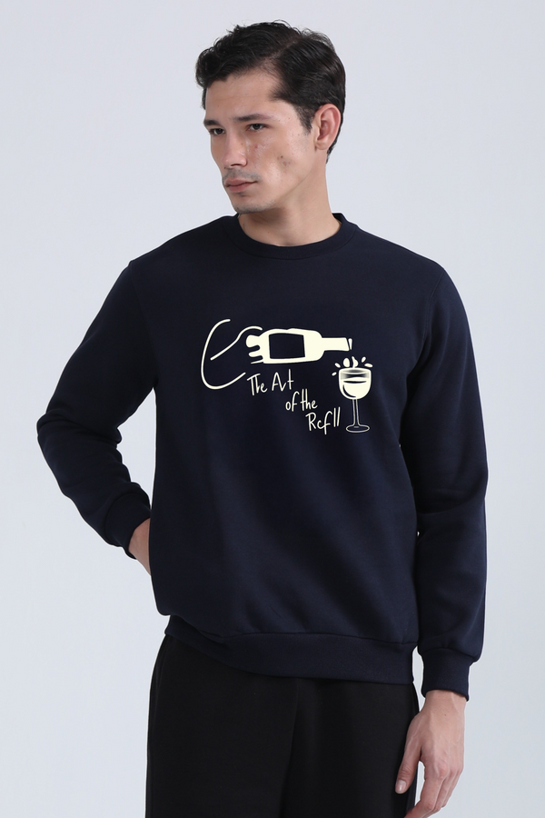 The Art Of The Refll - Oversized Sweatshirt