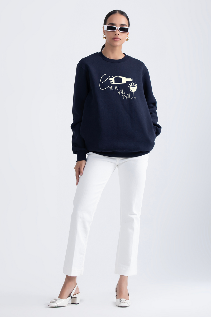 The Art Of The Refll - Oversized Sweatshirt