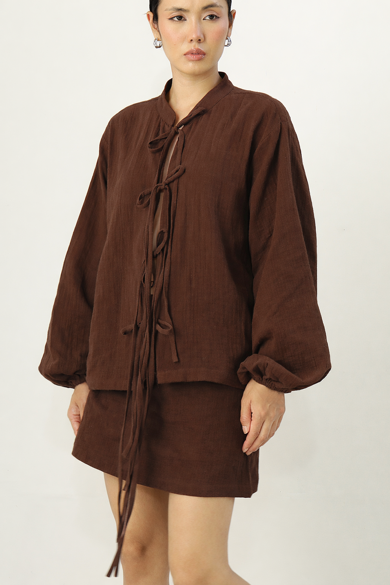 Irene Two Piece : Brown