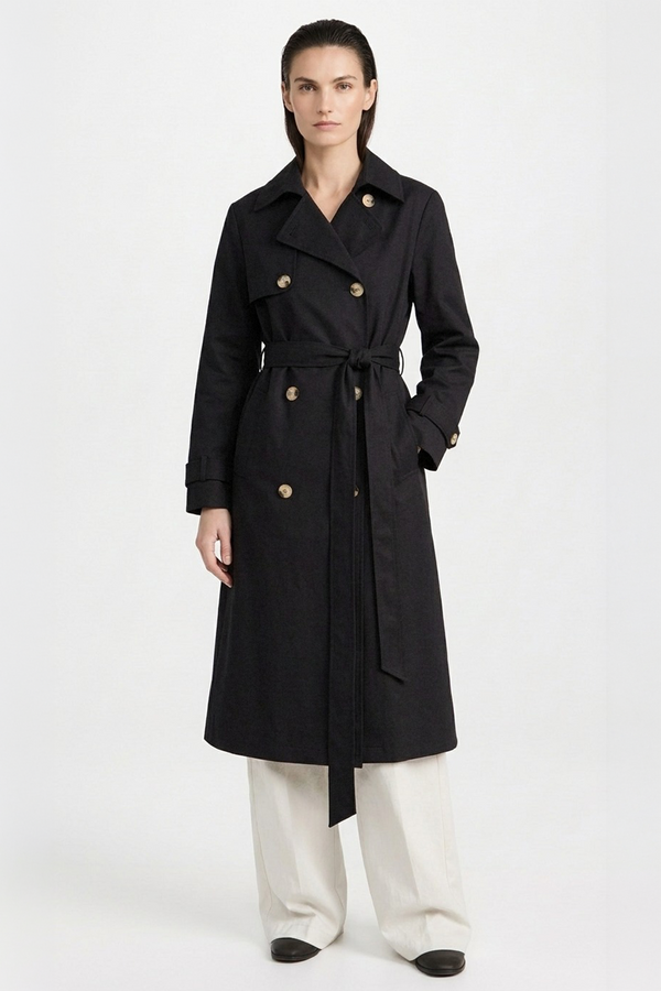 Blair Trench Coat - Black