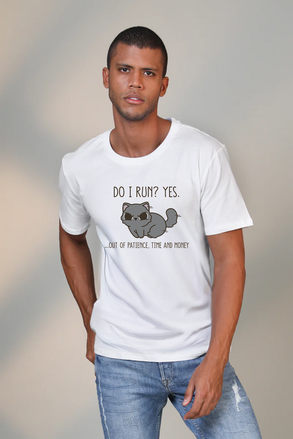 Do i run? - Half sleeve t-shirt