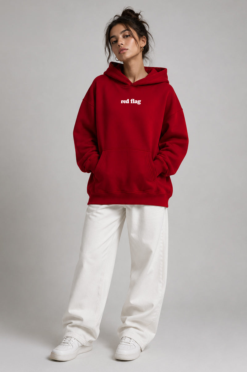 Red Flag - Oversized Hoodie
