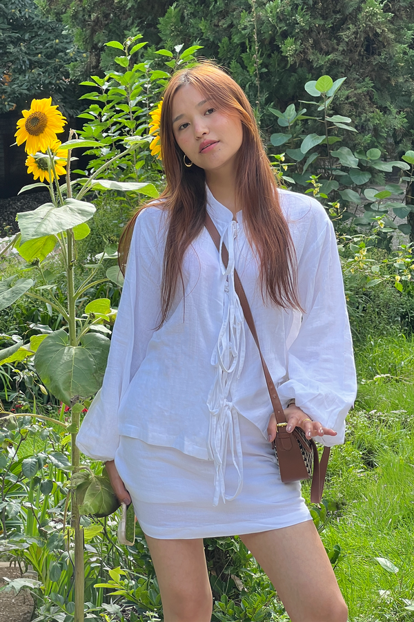 Irene Two Piece : White