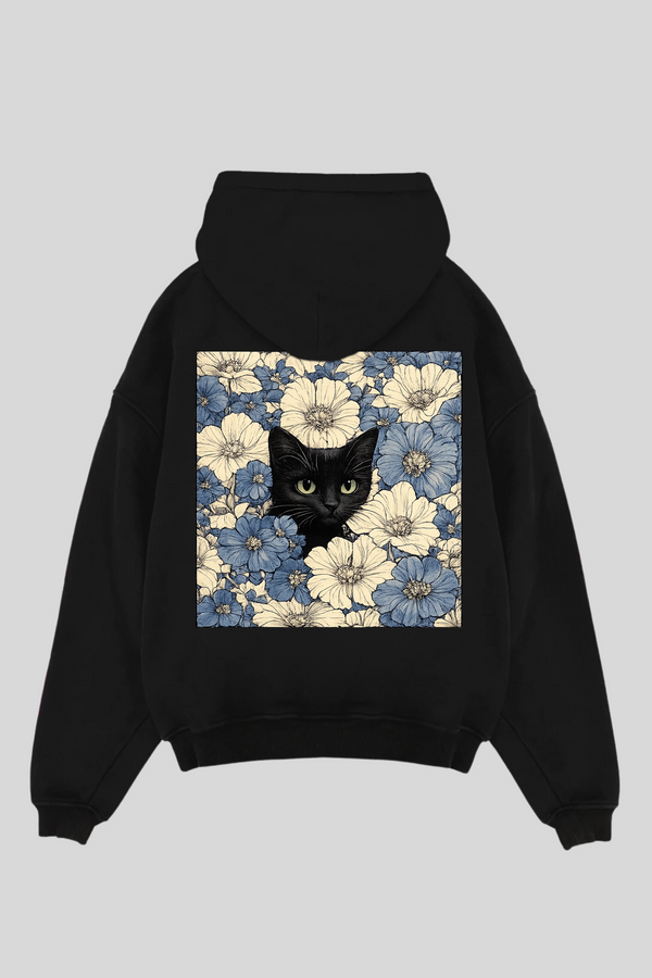 Blossom Cat - Oversized Hoodie