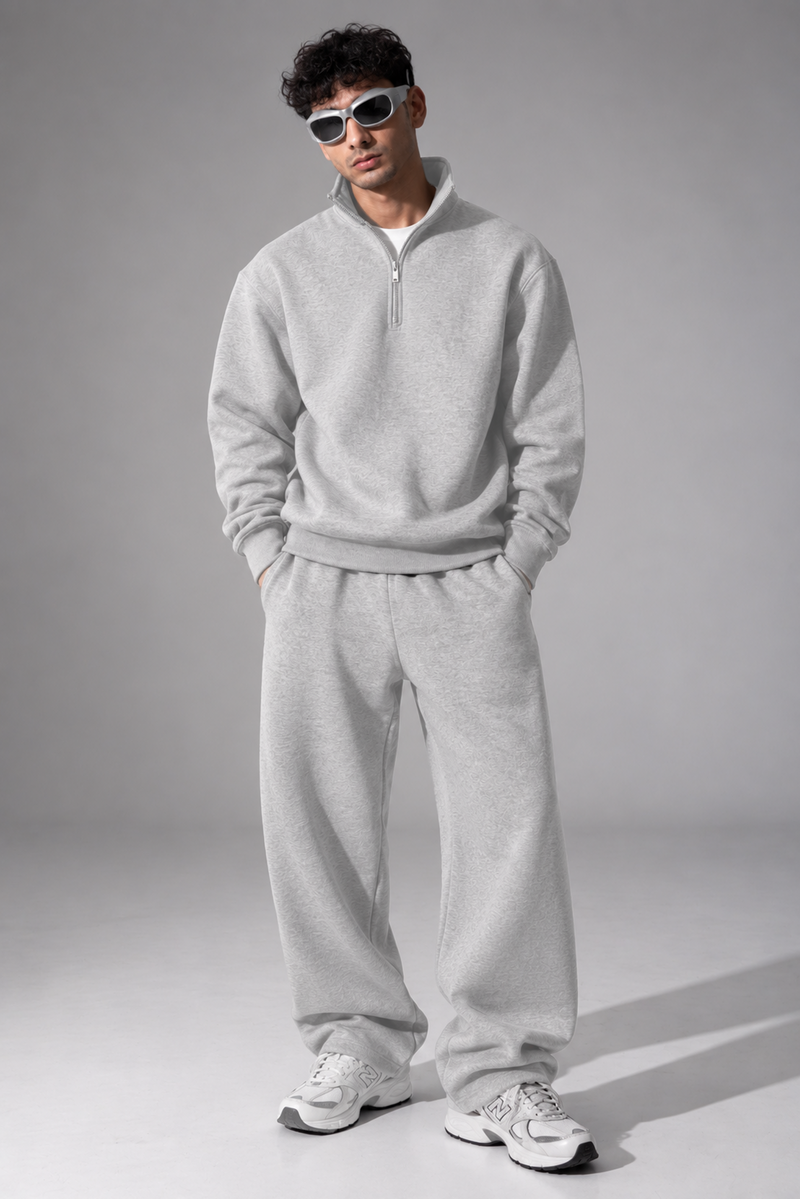 Ultimate Co-Ord Set : Melange Grey
