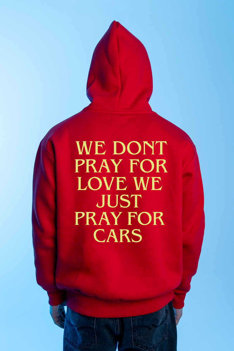 Pray For Cars - Oversized Hoodie
