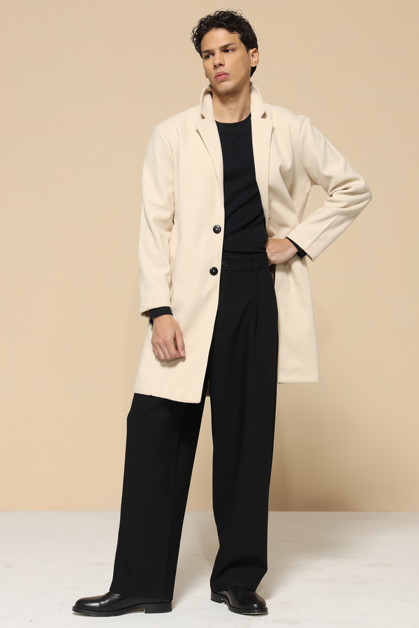 Vanilla - Men Wool Blend Coat