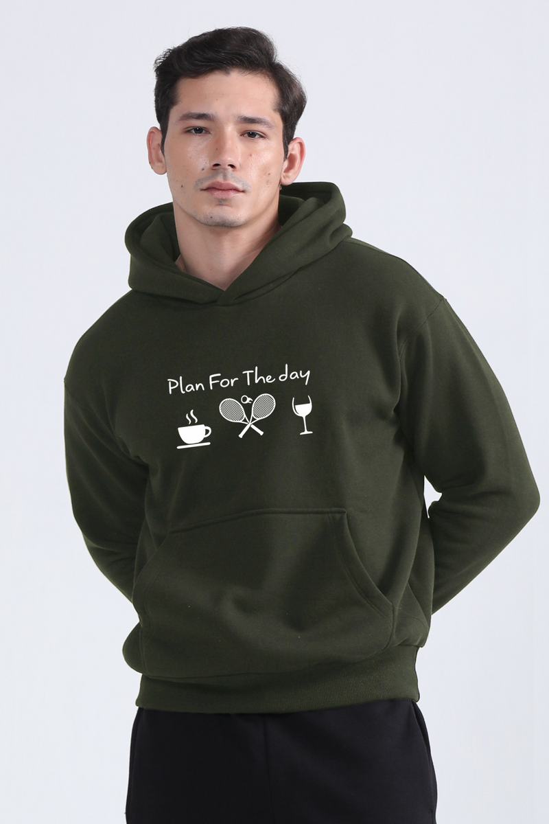 Plan For The Day - Oversized Hoodie