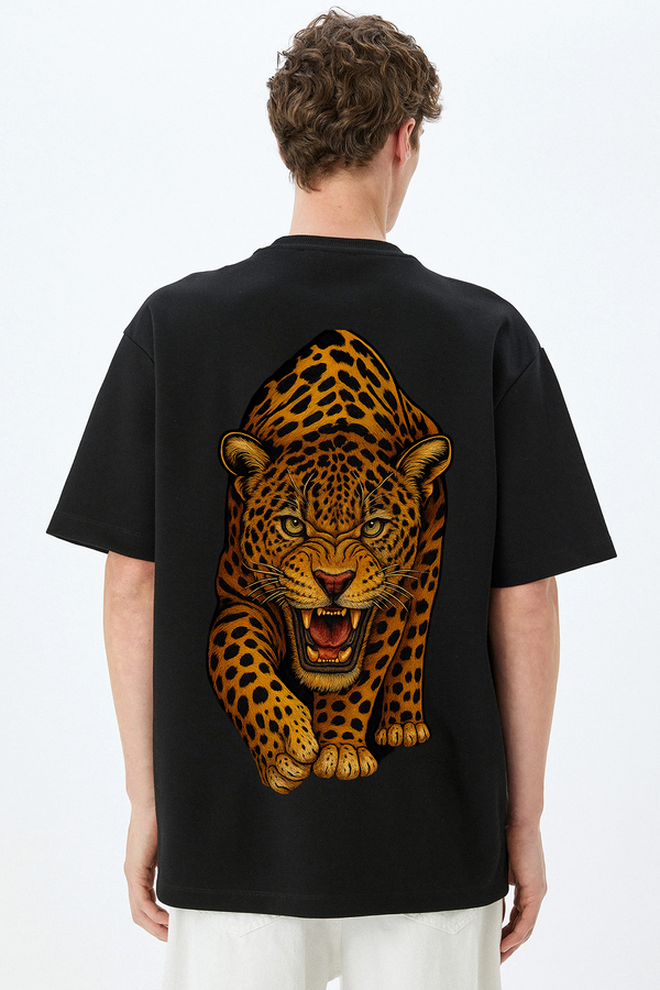 Leopard  - Oversized T-Shirt