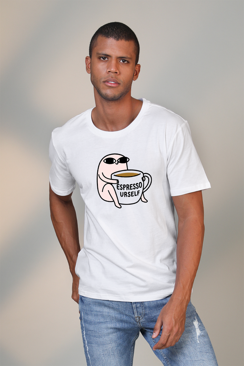 Espresso urself - Half sleeve t-Shirt