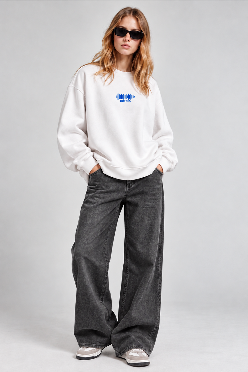 Music is my only drug - Oversized Sweatshirt