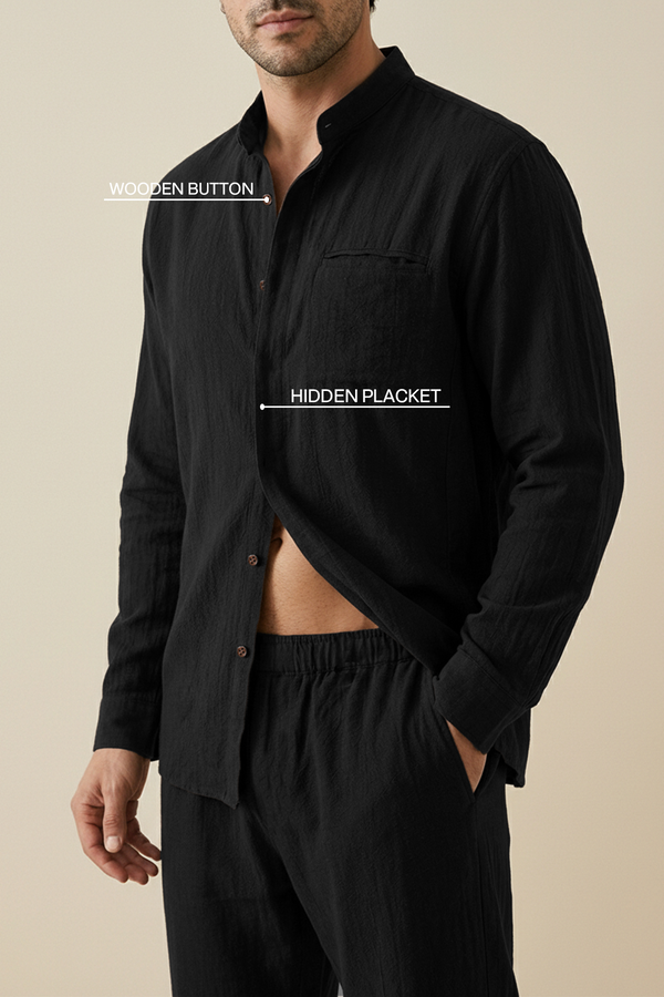 Sora Co-Ord Set : Black