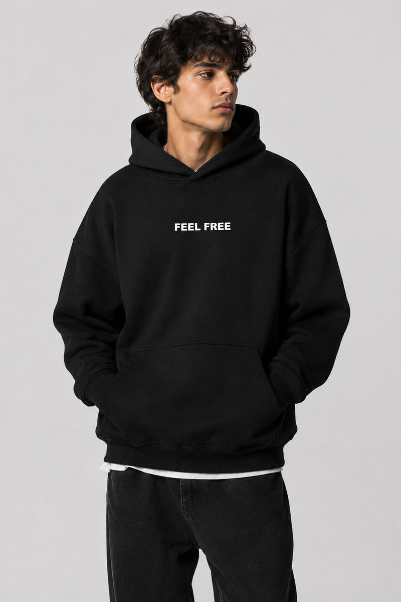 Feel Free To Hesitate - Oversized Hoodie