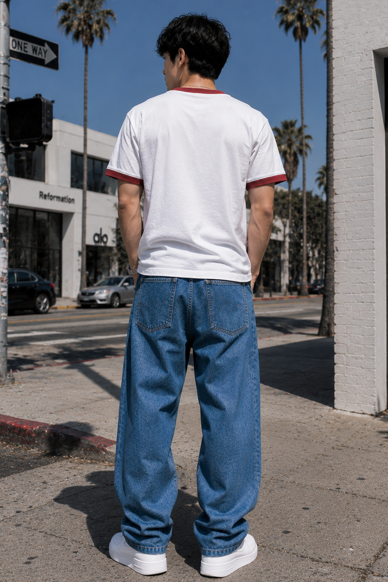 Champions - Ringer Cropped Tee
