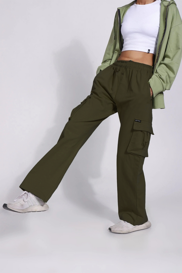 Olive- Cargo pants