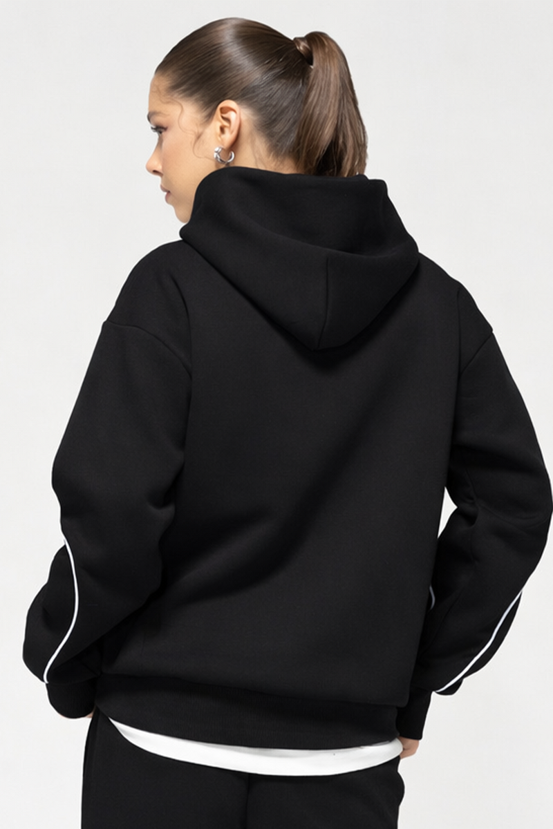 Legendary - Oversized Hoodie - Blod Black