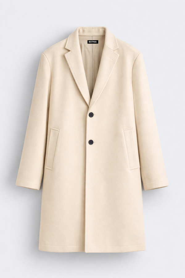 Vanilla - Men Wool Blend Coat