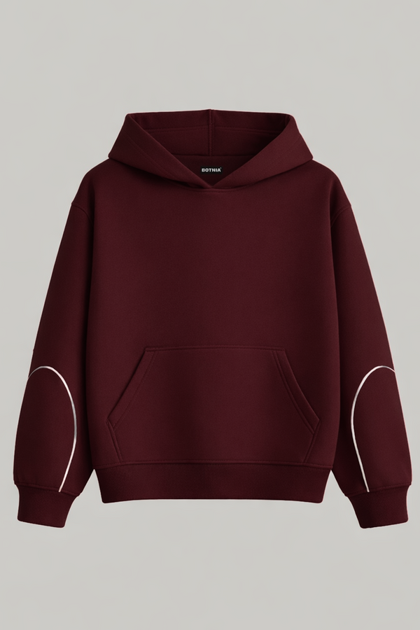 Jade - Oversized Hoodie- Wild Berry
