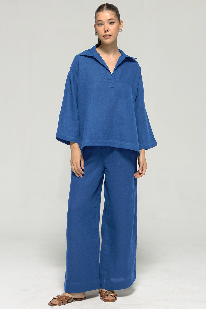 Lyssa Two-Piece Set : Blue