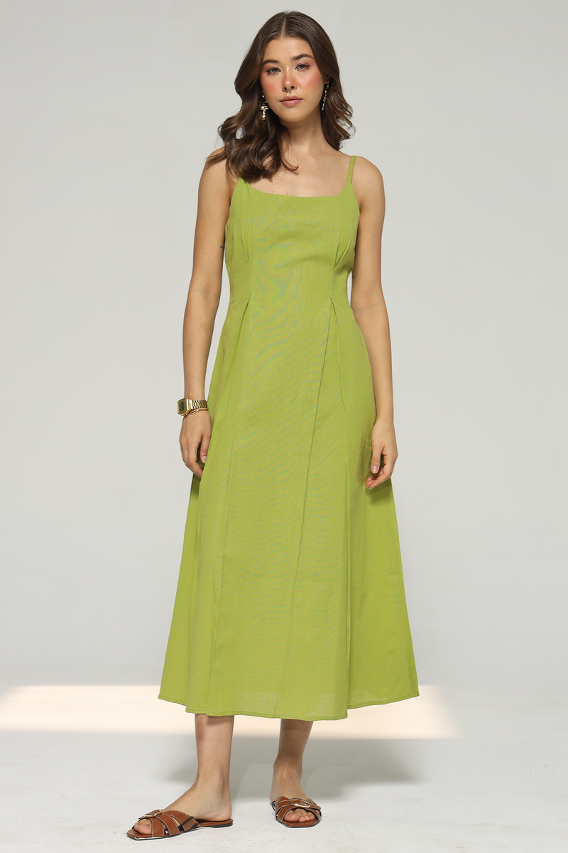 Akaia Linen Set : Green