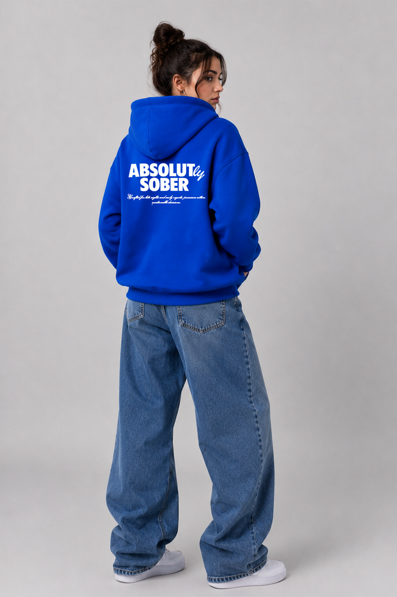 Absolutly Sober - Oversized Hoodie