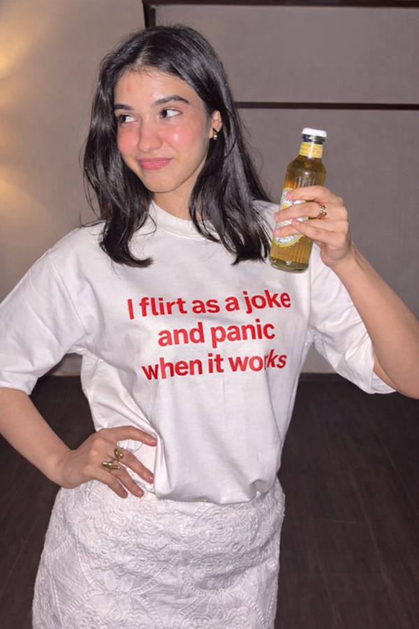 I Flirt As A Joke - Oversized T-Shirt