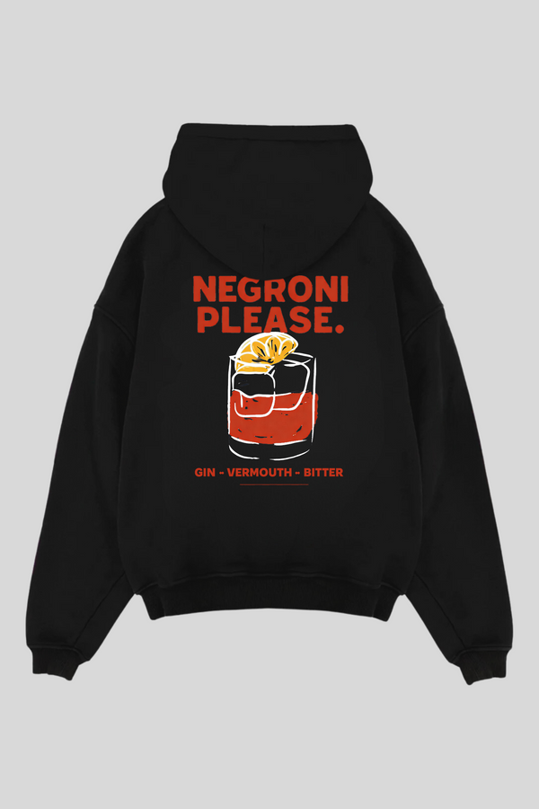 Negroni Please - Oversized Hoodie