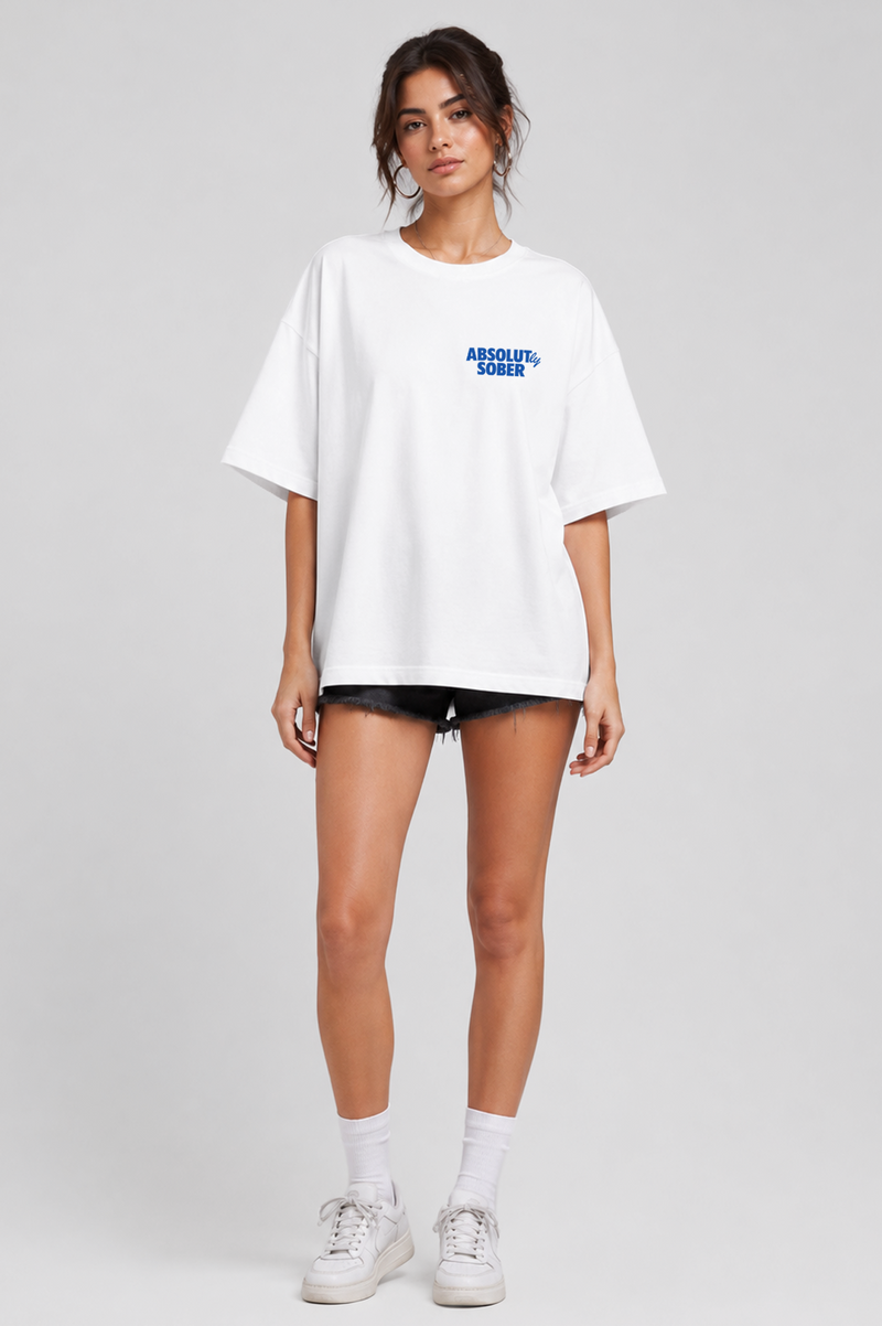 Absolutly Sober - Oversized t-shirt