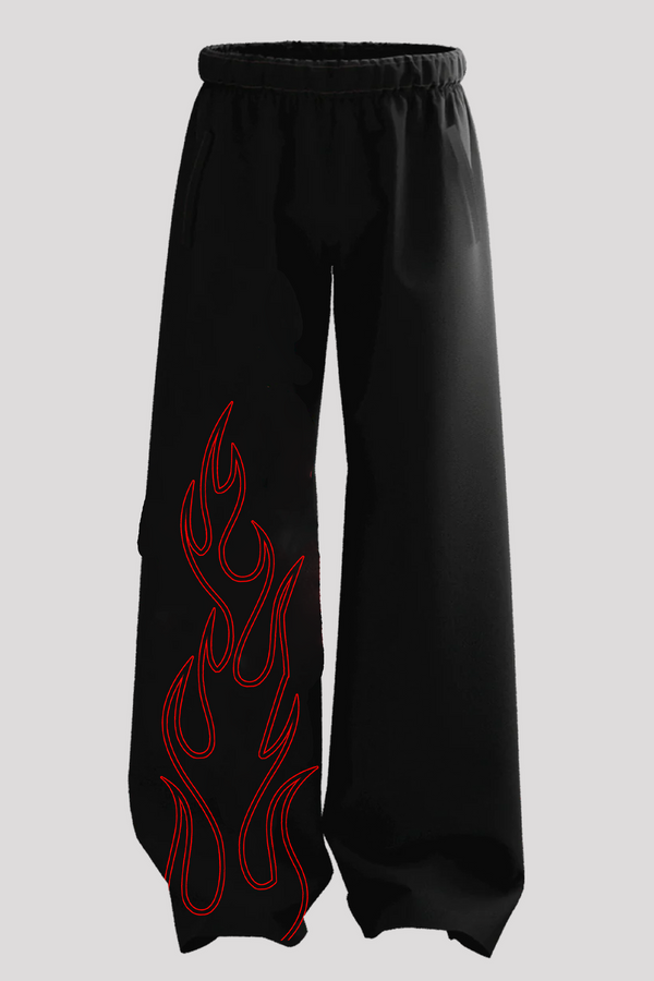 Inferno Line - Straight Fit Baggy Pants