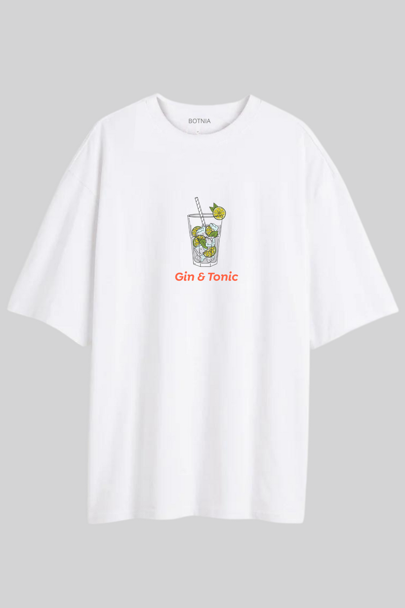Gin & Tonic- Oversized t-shirt
